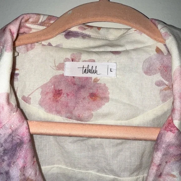 TALULAH Floral Mini Dress in Pink and Purple - Picture 5 of 8